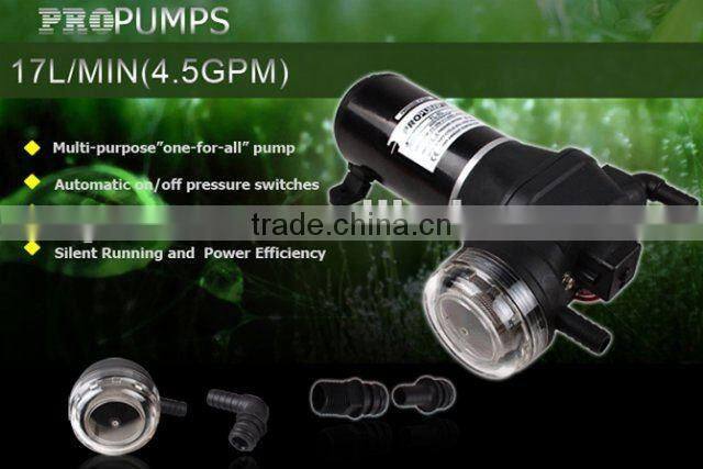 High volume low pressure water pumps