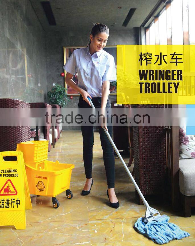 Wringer trolley/different size wringer trolley for sale/Down press mop wringer trolley