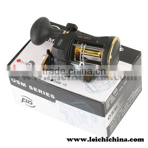2+1 Ball bearing star drag sea fishing trolling reel
