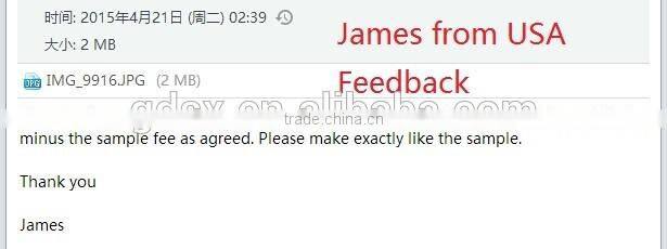 Customized black coating spring steel made metal belt clip