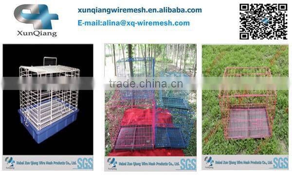 used blue & red rabbit cages for sale