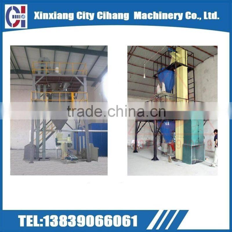 Large output easy operation dry mortar batching plant concrete production line