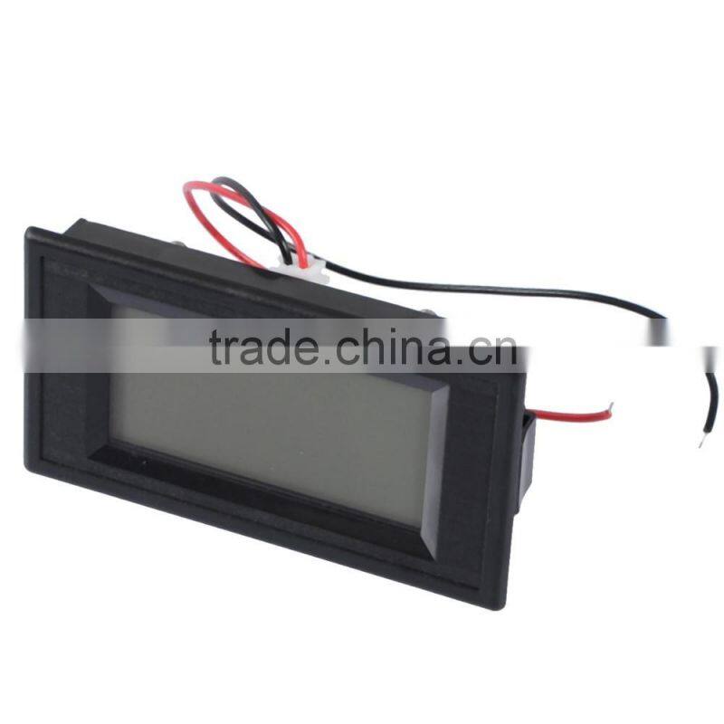 Portable blue LCD 2-wire 3.5V-30V DC Digital Volt Panel Meter car Voltmeter