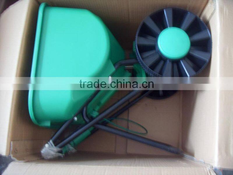 Salt spreader and fertilizer spreader