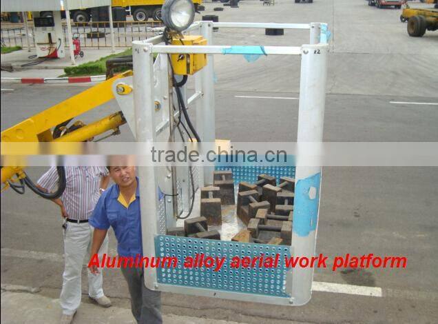 Aluminum alloy truck use aerial work platform