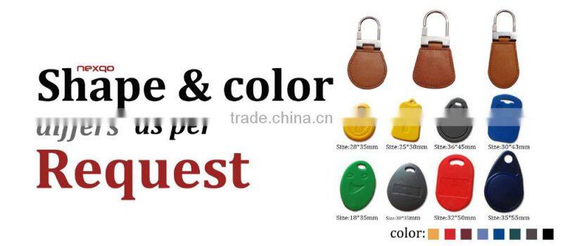 Good Quality ATA5577 Leather Keyfob For Access Control System