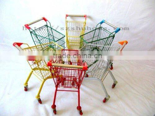 children shopping cart/kids supermarket trolley