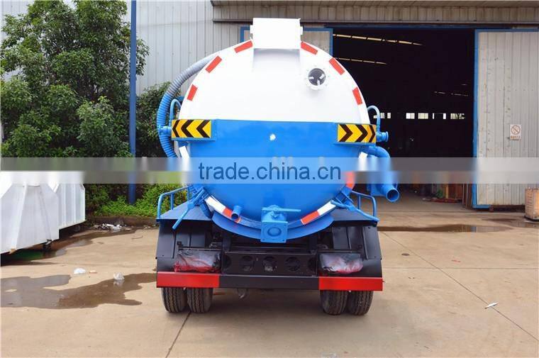 dongfeng 4 cubic meters sewage sucking truck for sale