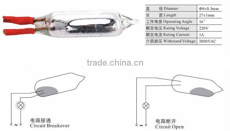 Daier High Quality MS-201/201A/212/219/228 Mercury Float Switch
