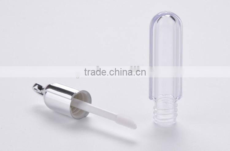 top decorative lipgloss tube containers with brush