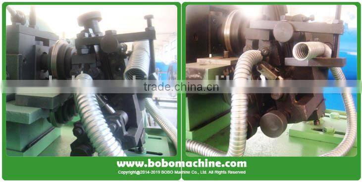 Metal flexible conduit forming machine