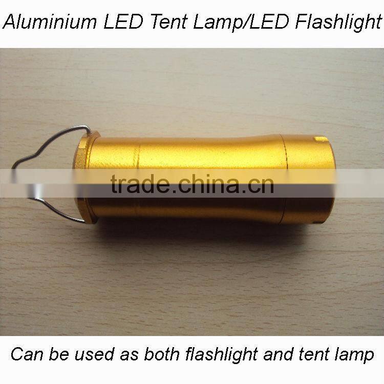 2014 hot selling high quality LED flashlight camping lantern aluminium working light