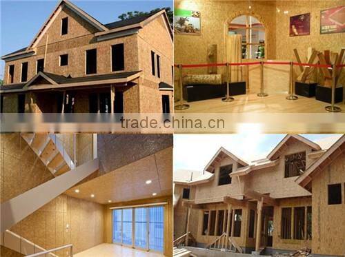 Melamin fancy partical board with white color