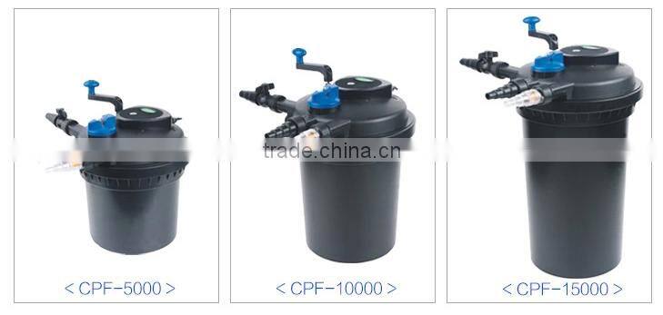 Gardening Big Surface Purification Pond Bio Filter with UV light