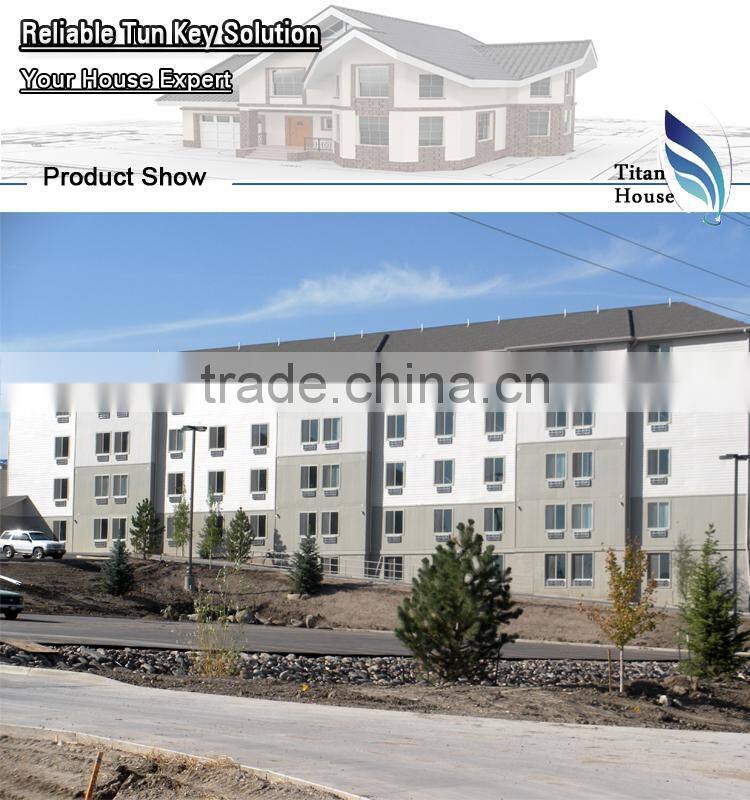 High Rise Modular Steel Structure Prefabricated Hotel Building