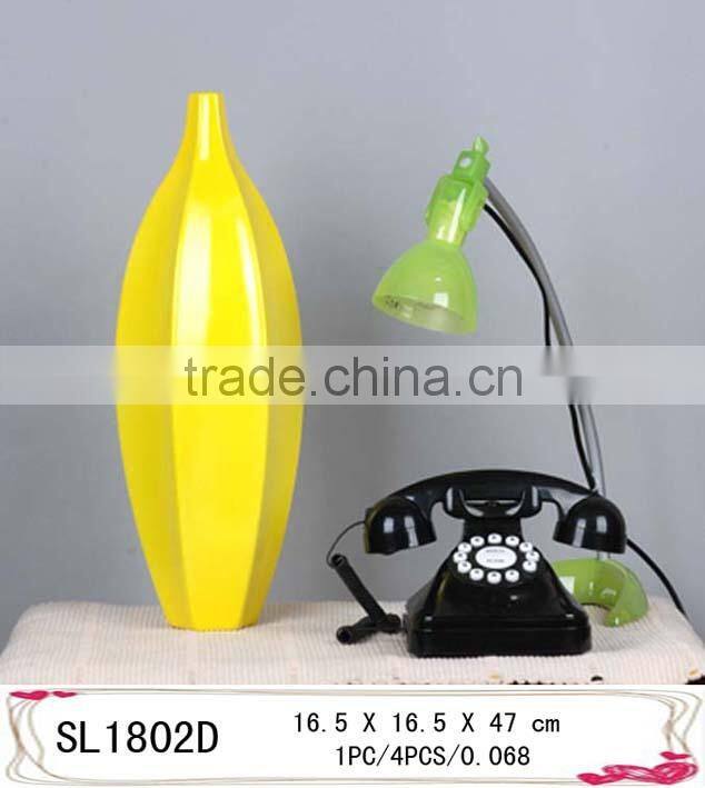 2015 new fiberglass disposable flower vase for decoration