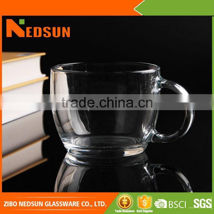 Hot sales transparent cups mugs