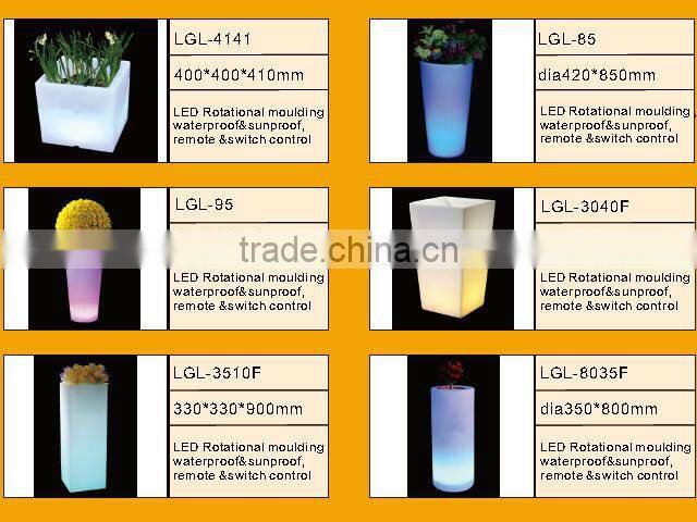 LED Outside Large Flower Pots LGL94&95
