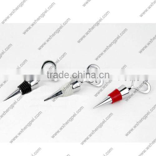 wedding gift of high-grade zinc alloy love red wine stopper