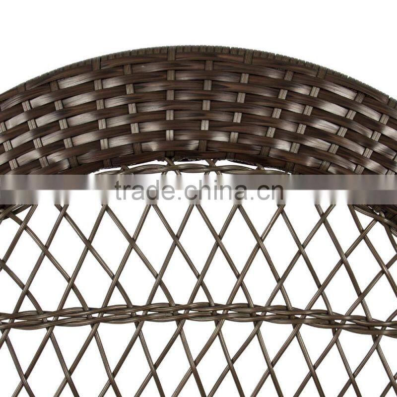 Wicker Rocking Chair Patio All Weather Proof with Cushions