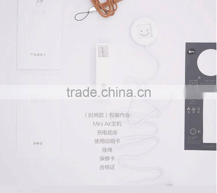 Newest Wearable Air Purification Apparatus Minimum USB Minus-Ion Air Purification Apparatus