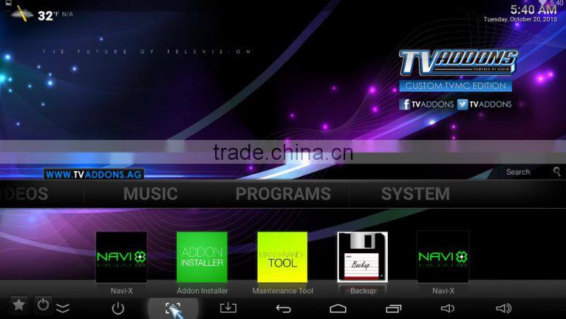 2016 New Arrival Best Android TV Box Amlogic S905 2GB DDR/16GB EMMC Android 5.1 Q-Box TV Box Kodi Full Loaded