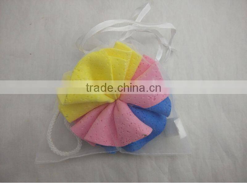 PVA Flower Shaped Bath Sponge
