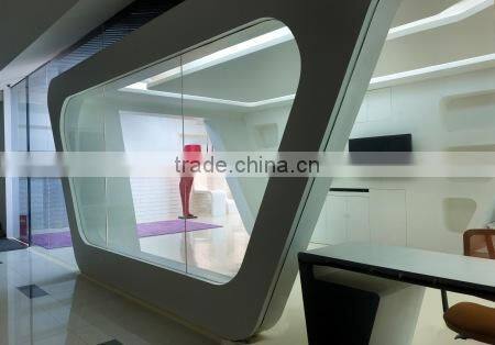 Custom sized LCD stand unit for public place