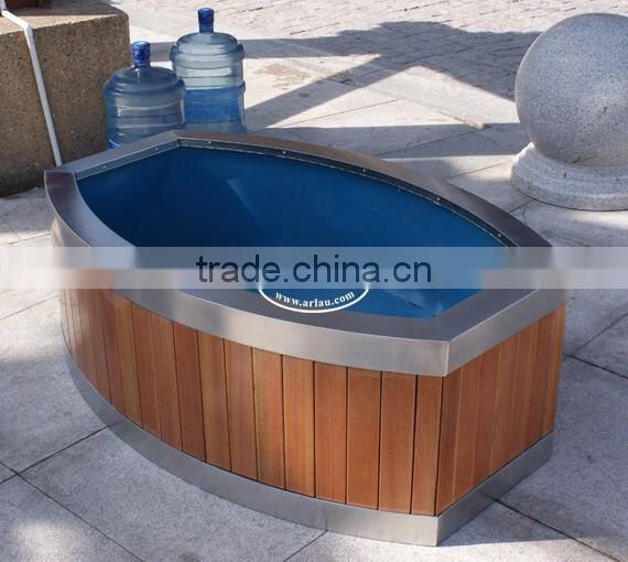 Arlau Outdoor Park Wood Planter Box