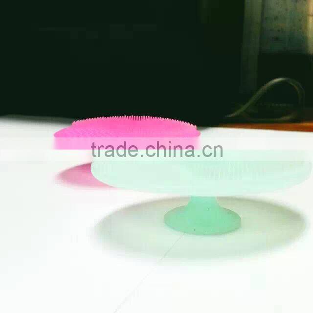 Soft & smooth mini silicone face cleaning brush