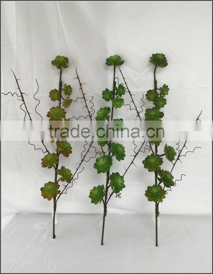 artificial succulent plant garland