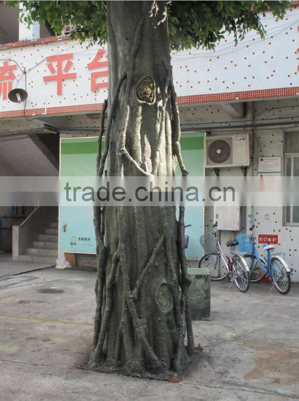 big outdoor use artificial banyan tree,green fake banyan tree