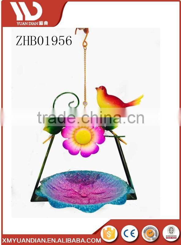 Hot sell hanging metal bird feeder