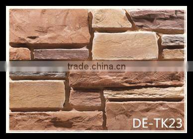 High quality artificial stacked stone for exterior wall cladding