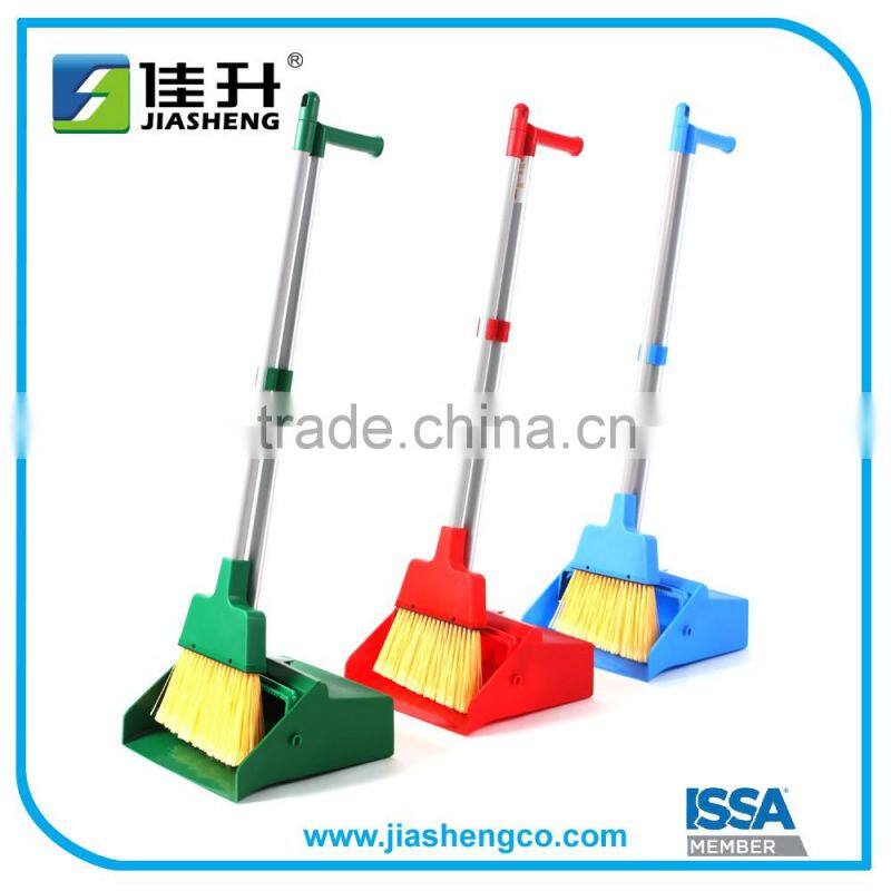 Commerical Plastic Lobby Dustpan with Long L Shape handle 56202*02