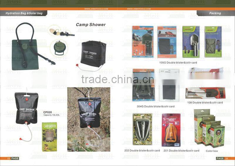 PVC bag packing foldable spade