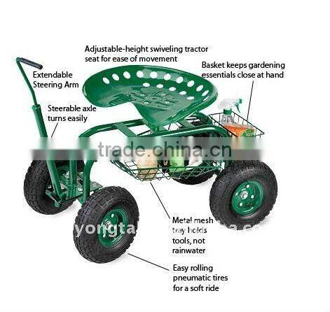 Supply Rolling Garden Seat TC1852N-2