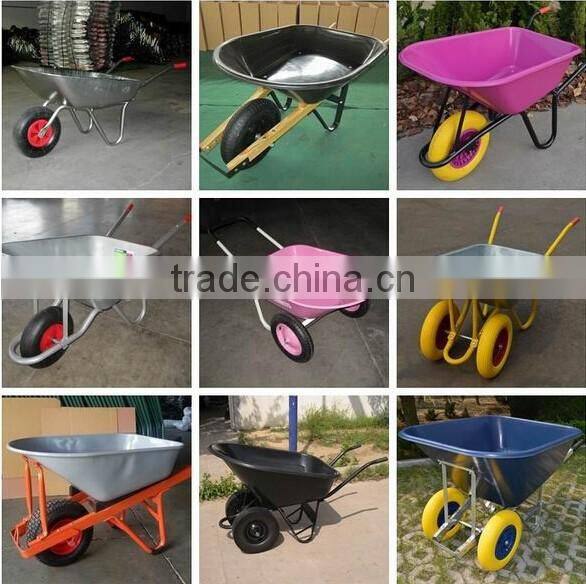 garden wheelbarrow, metal tray wheelbarrow with good quality