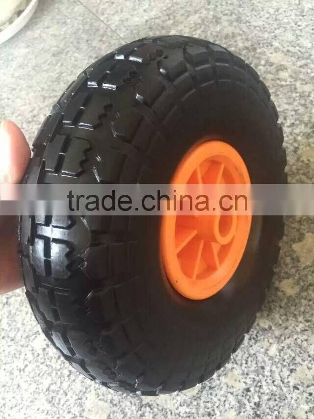 Tool cart PU foam wheel 4.10/3.50-4