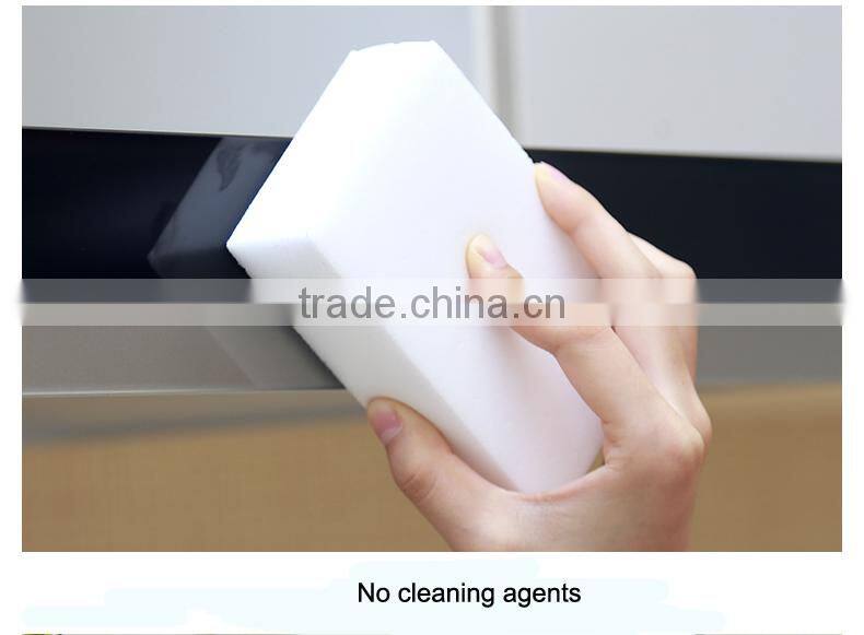 10*7*3cm hot sale melamine sponge for kitchen cleaning foam