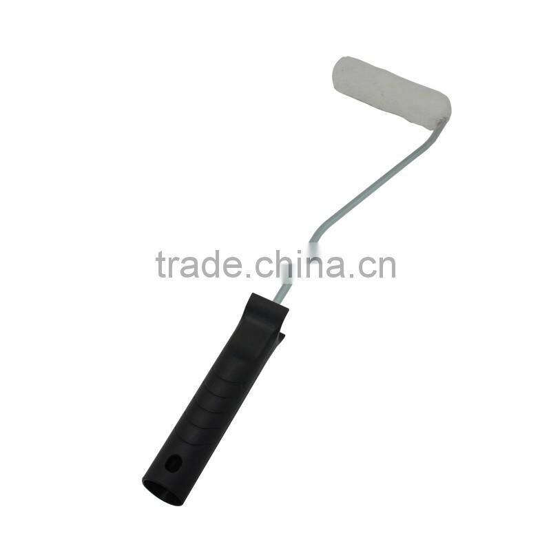 frame black plastic handle with white cover European style paint tool 16" paint roller