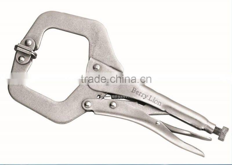 Berrylion Big Mouth C clamp Pliers 11"/275mm C Type Plier