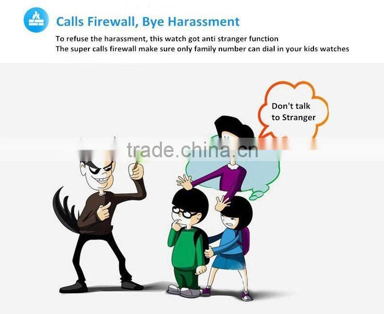 2017 original factory price Q60 Kid Smart Watch Phone SOS Anti-lost Tracker Children Wristwatch GPS Bluetooth watch