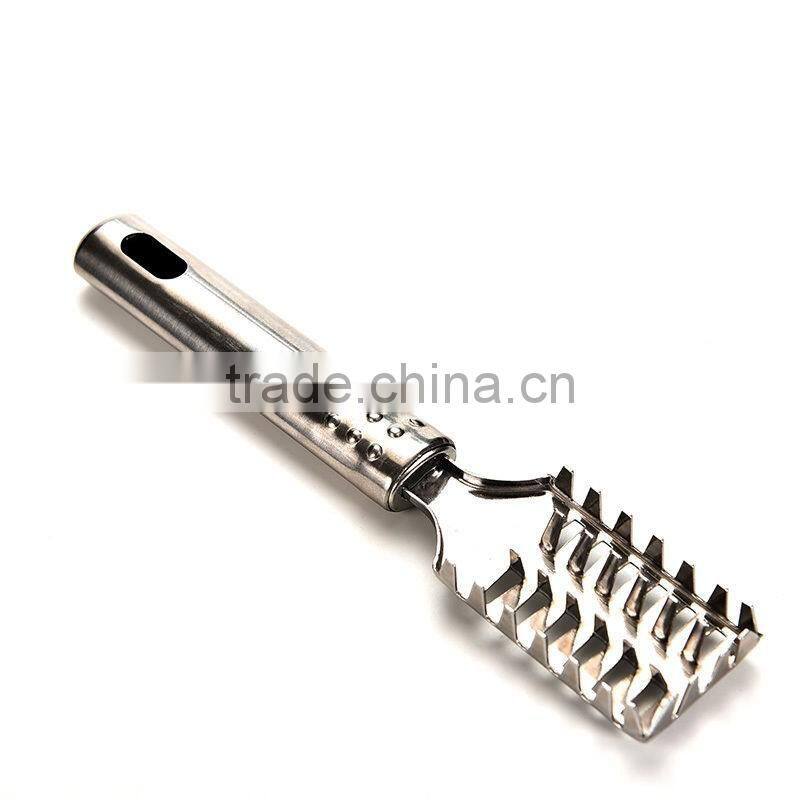 Stainless Steel Practical Kitchen Cutter Clean fish Scales Knife Scales Scraping Seafood Tool