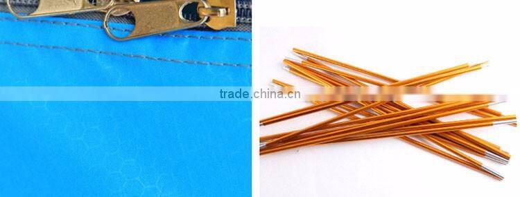 outdoor camping double layer 3-4 person family water proof tent