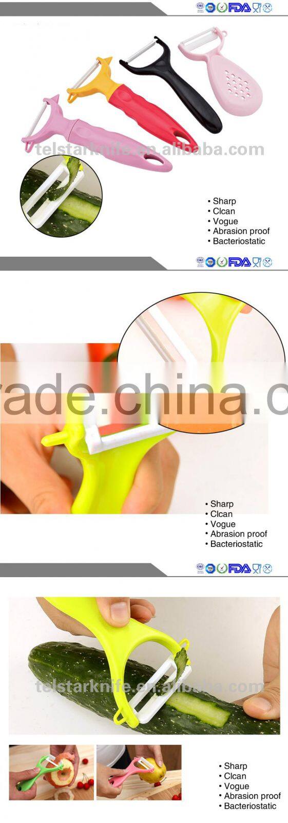 Manufacturers selling high-end household zirconia multipurpose Ceramic peeler