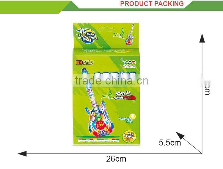 Hot selling kids gifts giant custom inflatable guitar