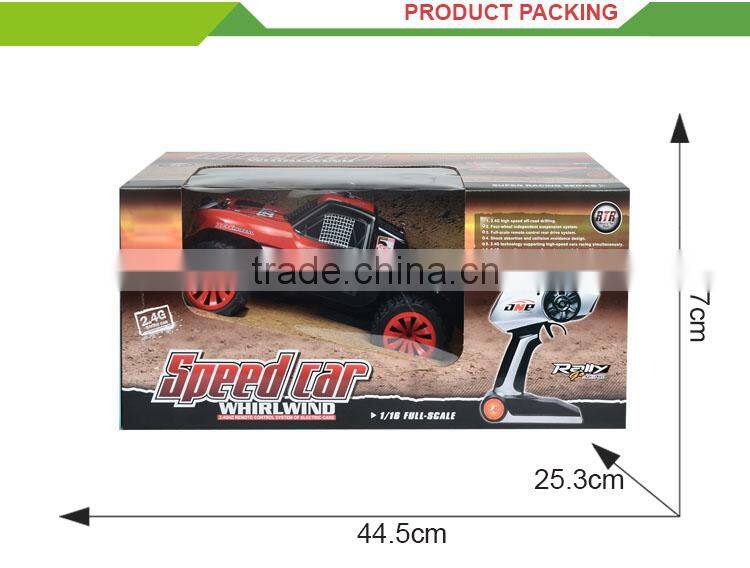 2.4GHz high speed toy 1:16 long distance remote control car