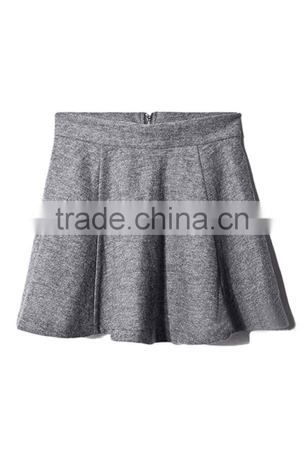 Ladies' ladie's fashion elegent high quality garment factory casual smart skirts