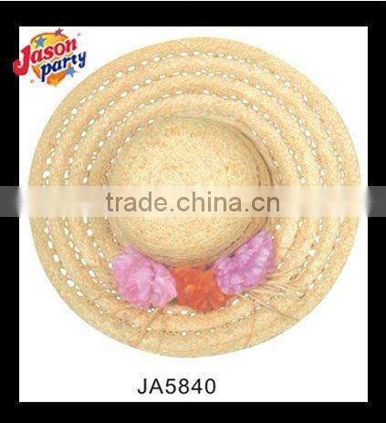 2012 Hat Party Ideas straw grass hats Wholesale Straw Cowboy Hats